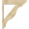 Ekena Millwork Funston Slat Rough Sawn Outlooker, Douglas Fir, 8"W x 36"D x 42"H OUT08X36X42FST06RDF - alternate 2